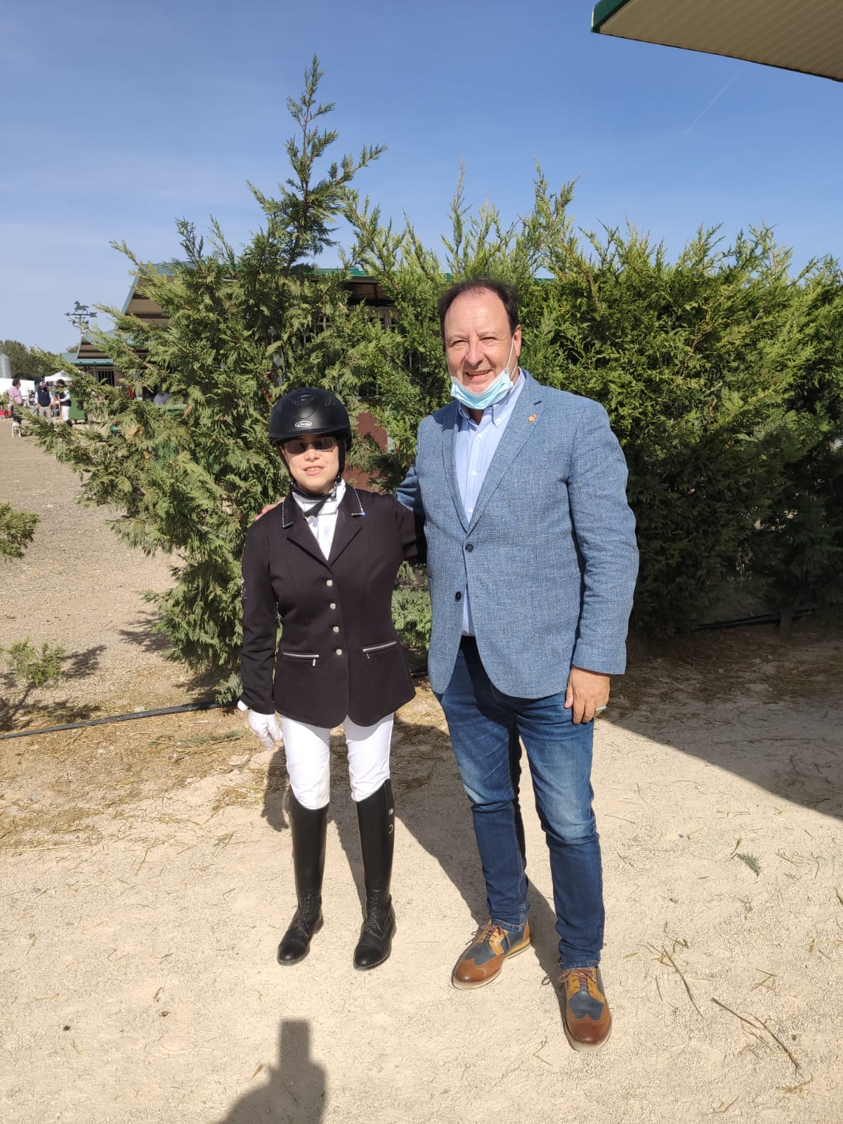 Magn&iacute;fica actuacion de los jinetes y amazonas Navarros en los Campeonatos de Espa&ntilde;a de Doma Cl&aacute;sica Absoluto y Doma Adaptada 2020